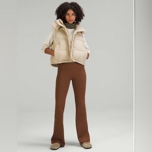 Lululemon Groove Super-High-Rise Split-Hem Flare Pant *Nulu - Roasted Brown